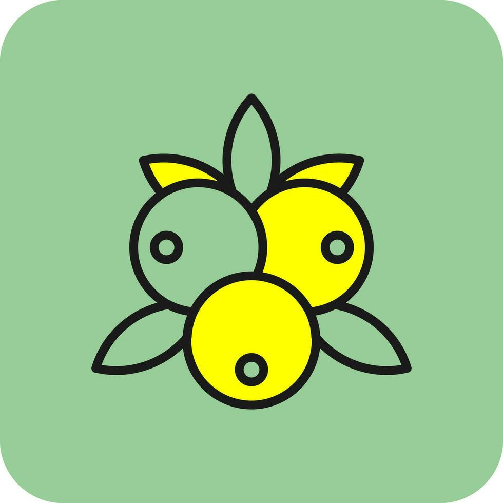 Berry Vector Icon Design