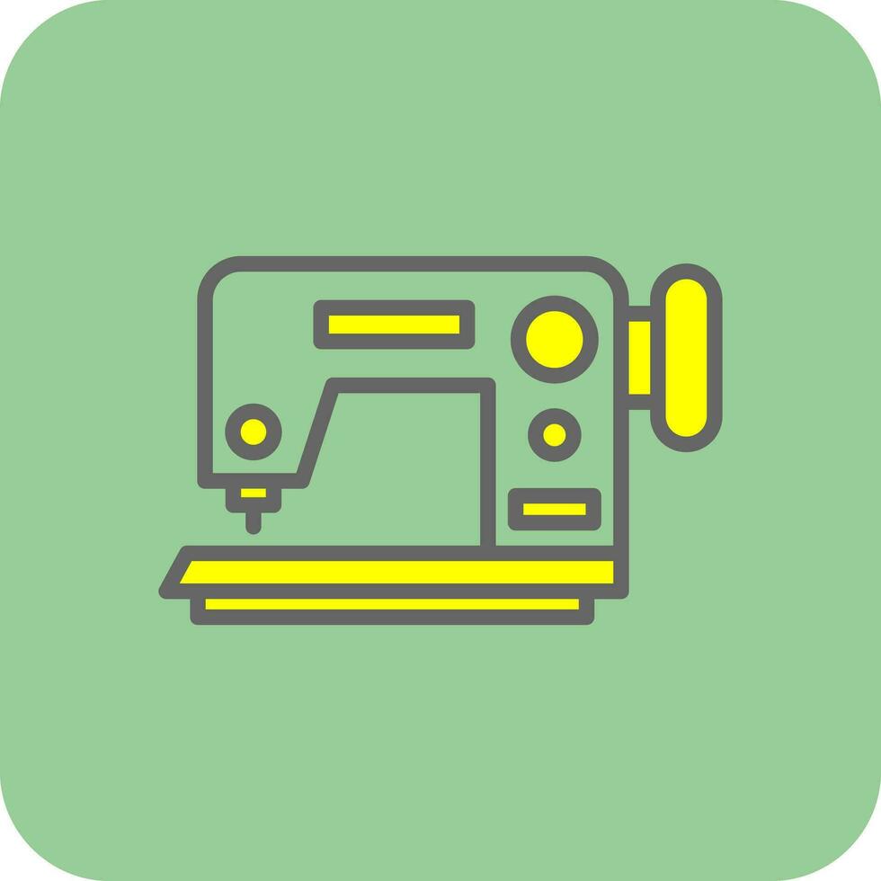 Sewing Machine Vector Icon Design