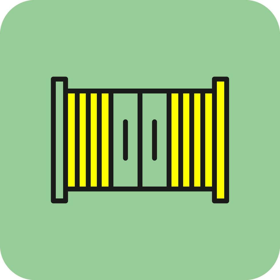 Gate Vector Icon Design