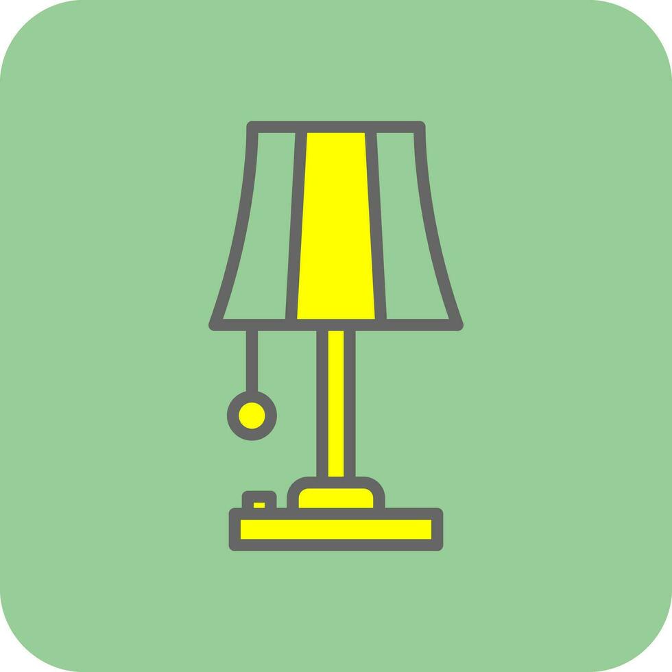 Lamp Vector Icon Design