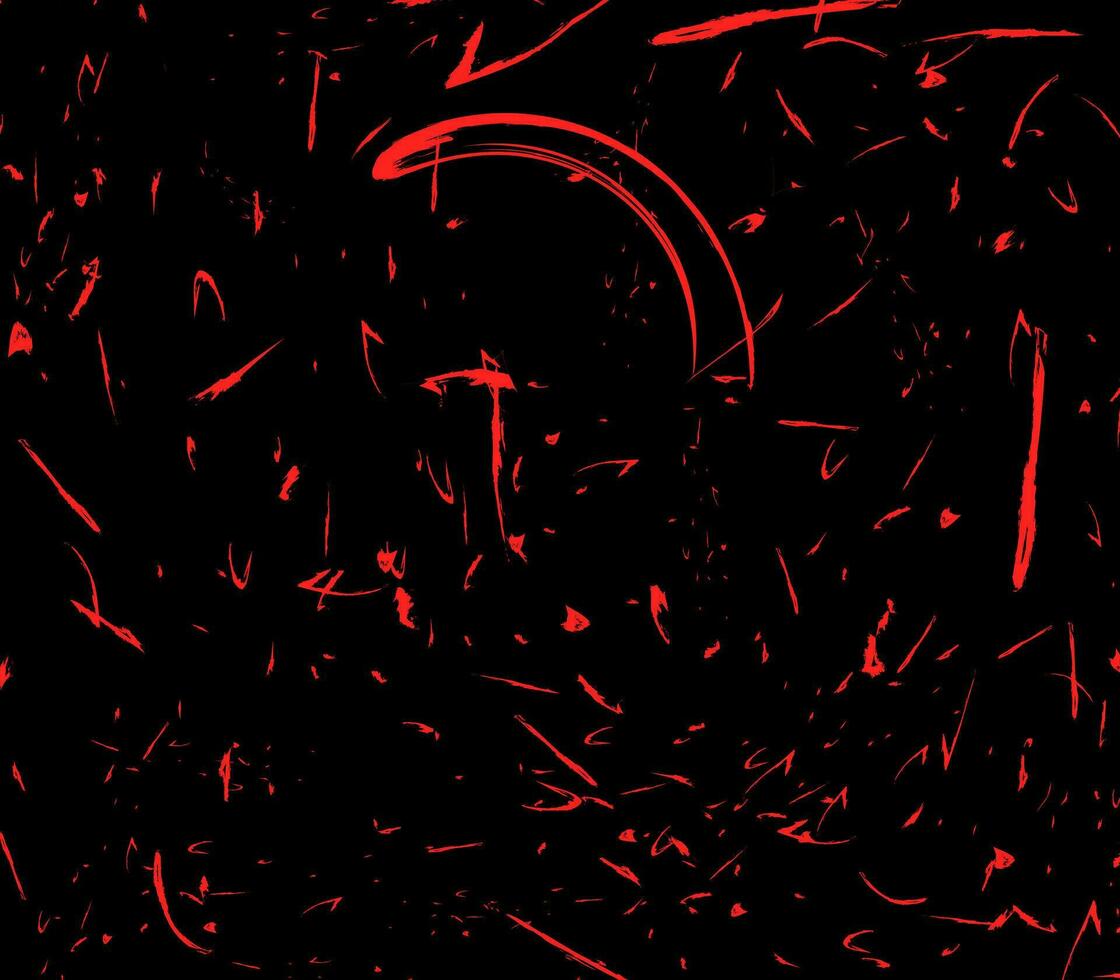 vector texture red splashes and pencil strokes.Grunge background