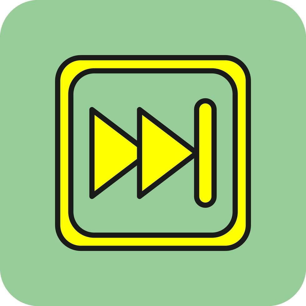 Next Button Vector Icon Design