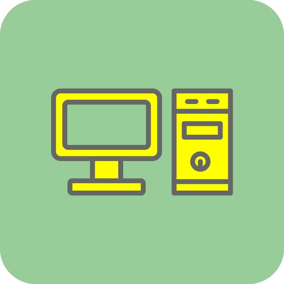 Computer Vector Icon Design