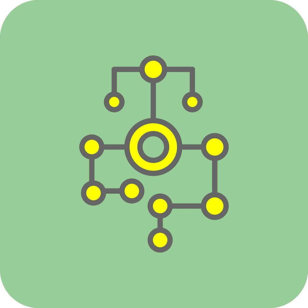 Mind Map Vector Icon Design