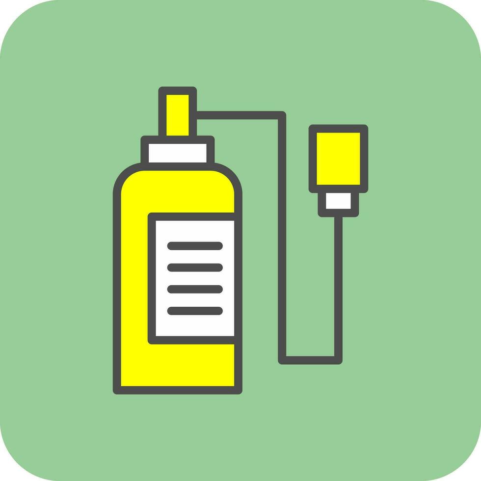 Oxygen Tank Vector Icon Design