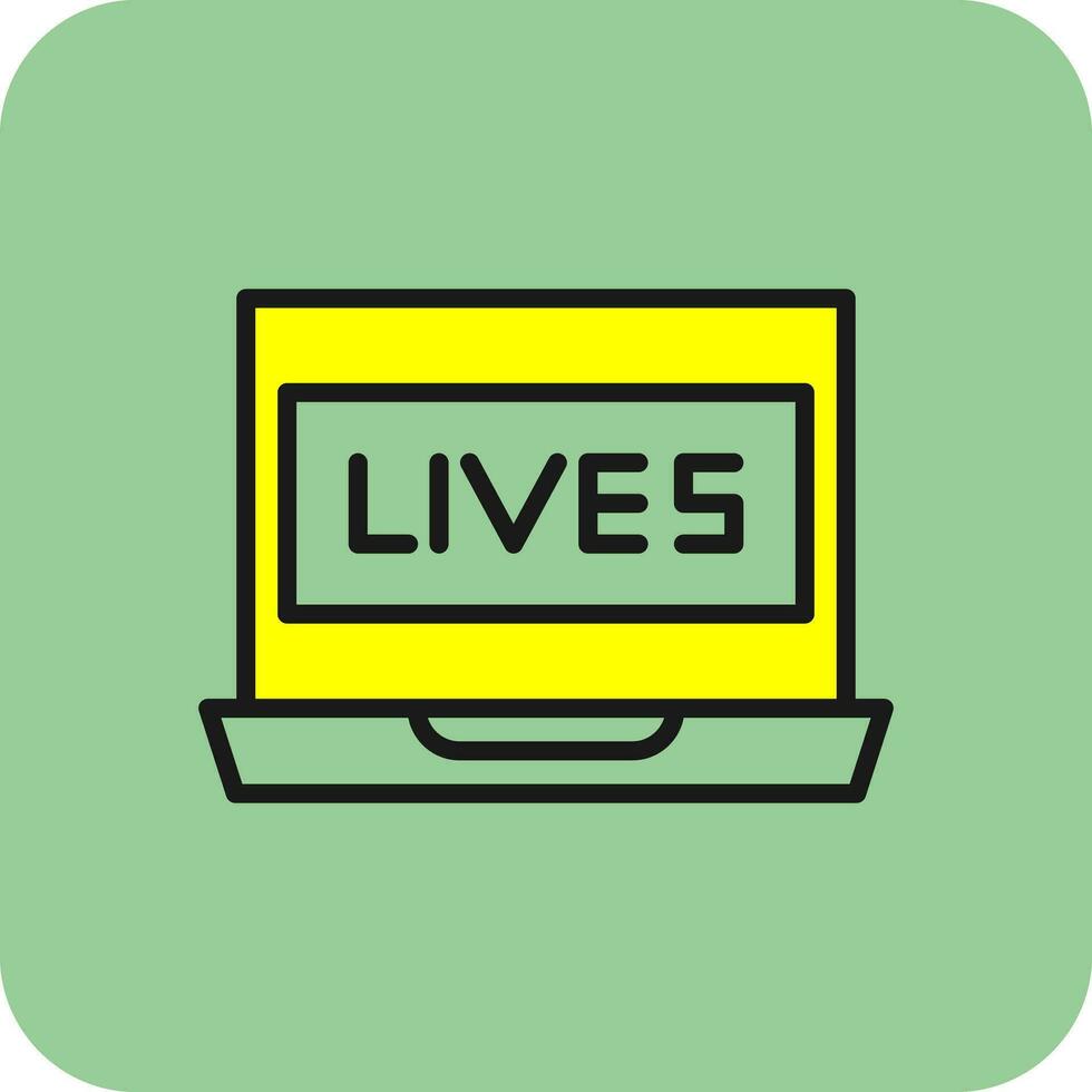 Lives Vector Icon Design