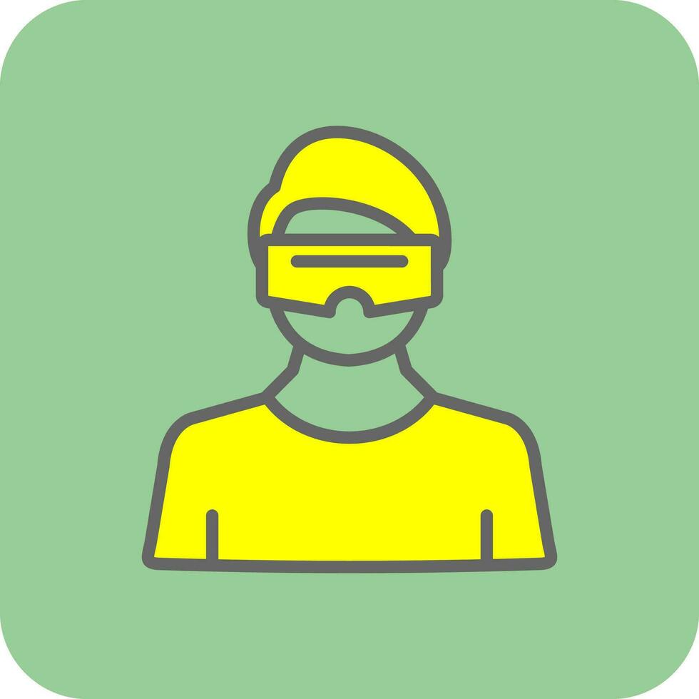 Virtual Reality Vector Icon Design