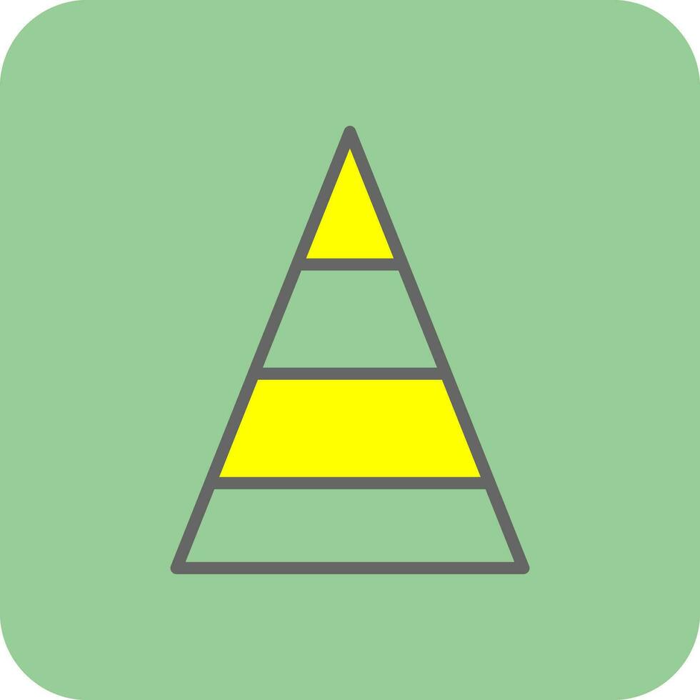 Pyramid Vector Icon Design