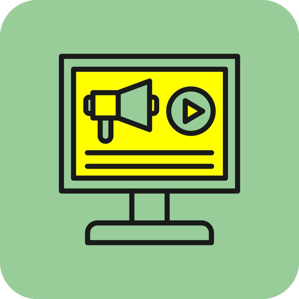 Digital Marketing Vector Icon Design