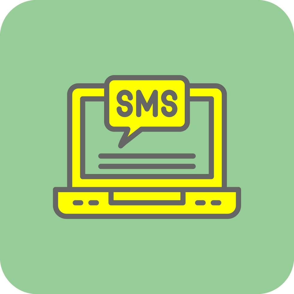 Sms Vector Icon Design