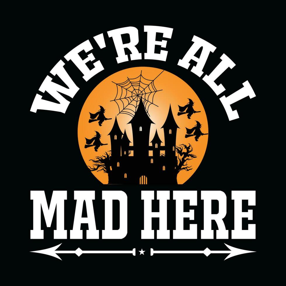 Halloween  t-shirt design vector