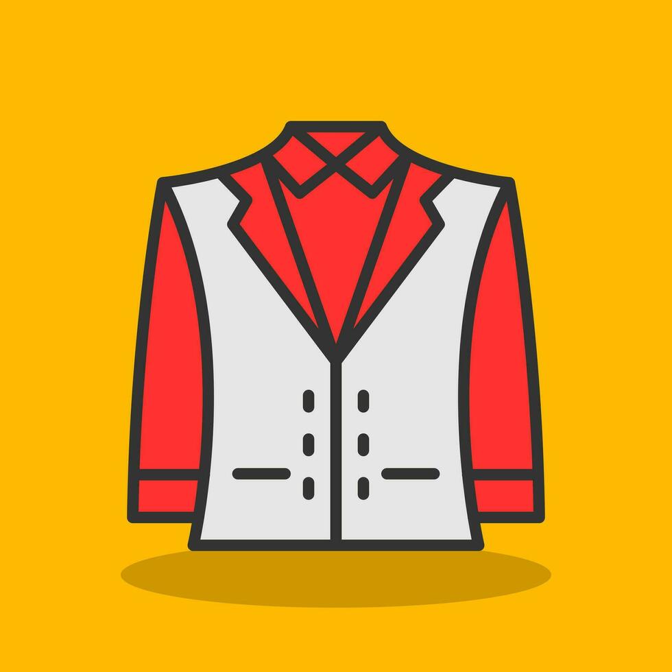 Suit Vector Icon Design