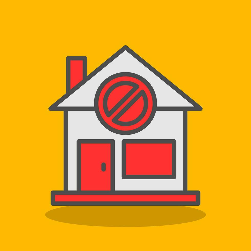 No Entry Vector Icon Design