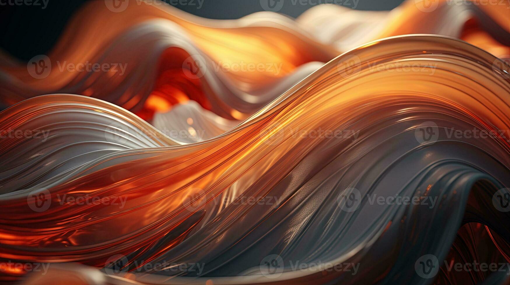 diagonal textile cascade, digital art illustration, Generative AI photo