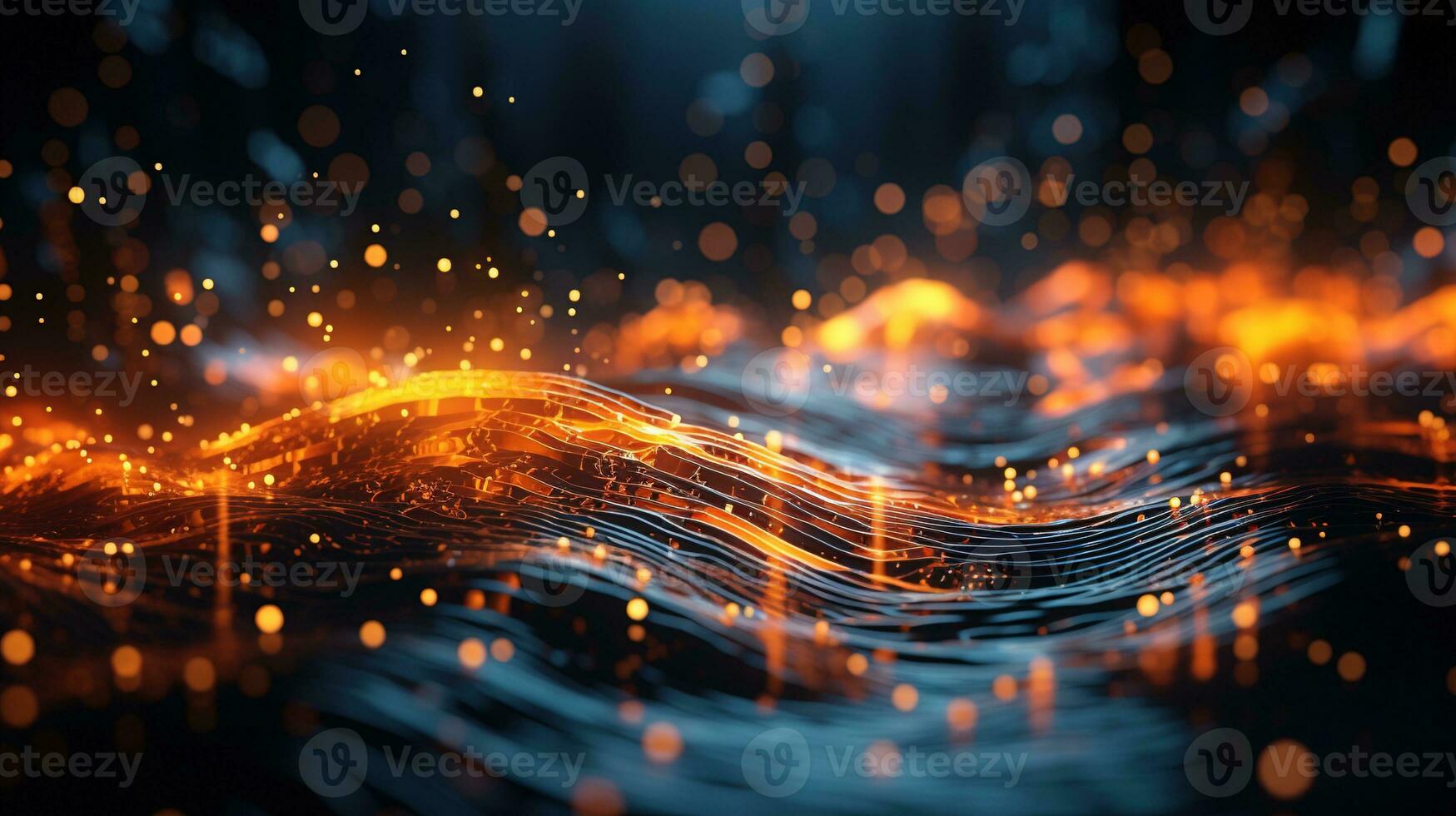 data insights, digital art illustration, Generative AI photo