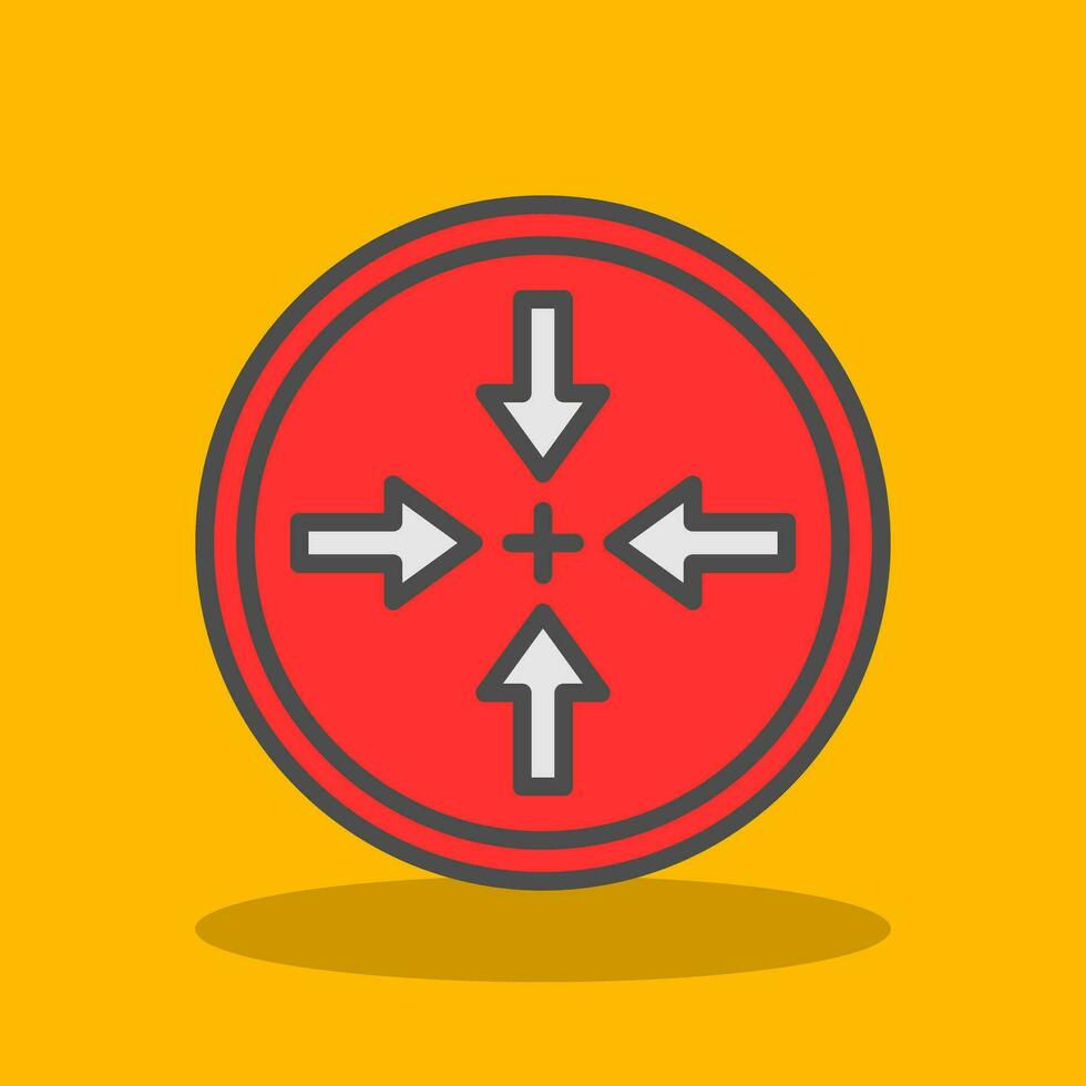 Shrink Vector Icon Design