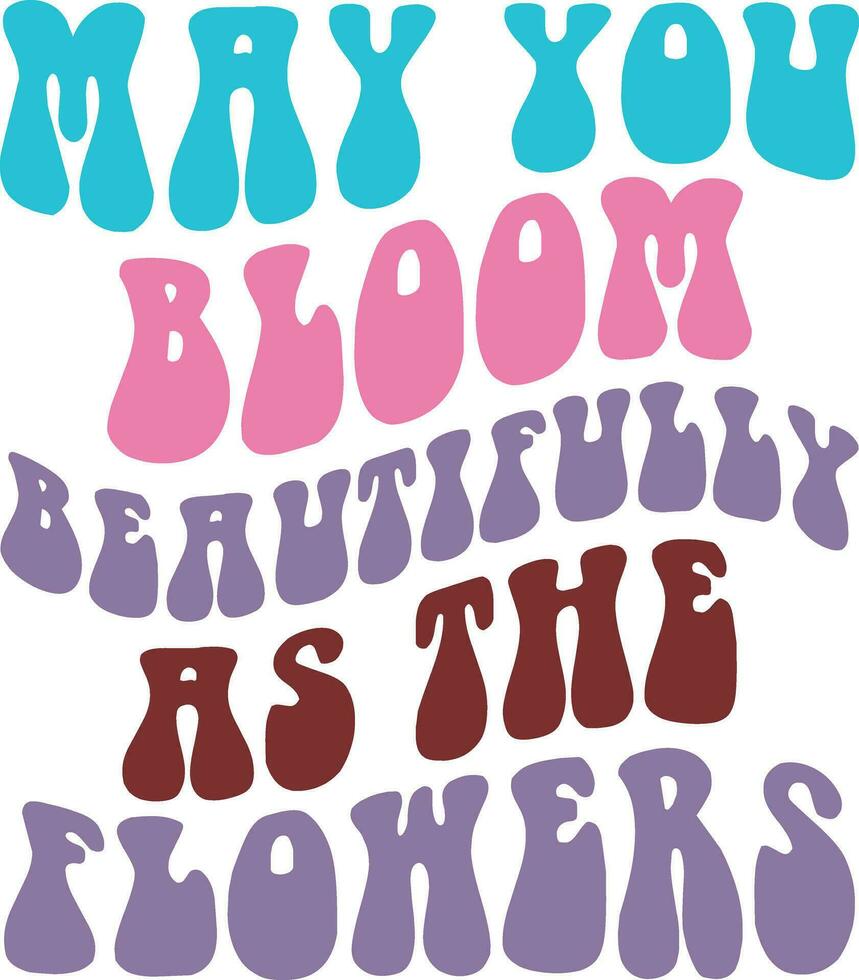 Spring  t-shirt design file vector