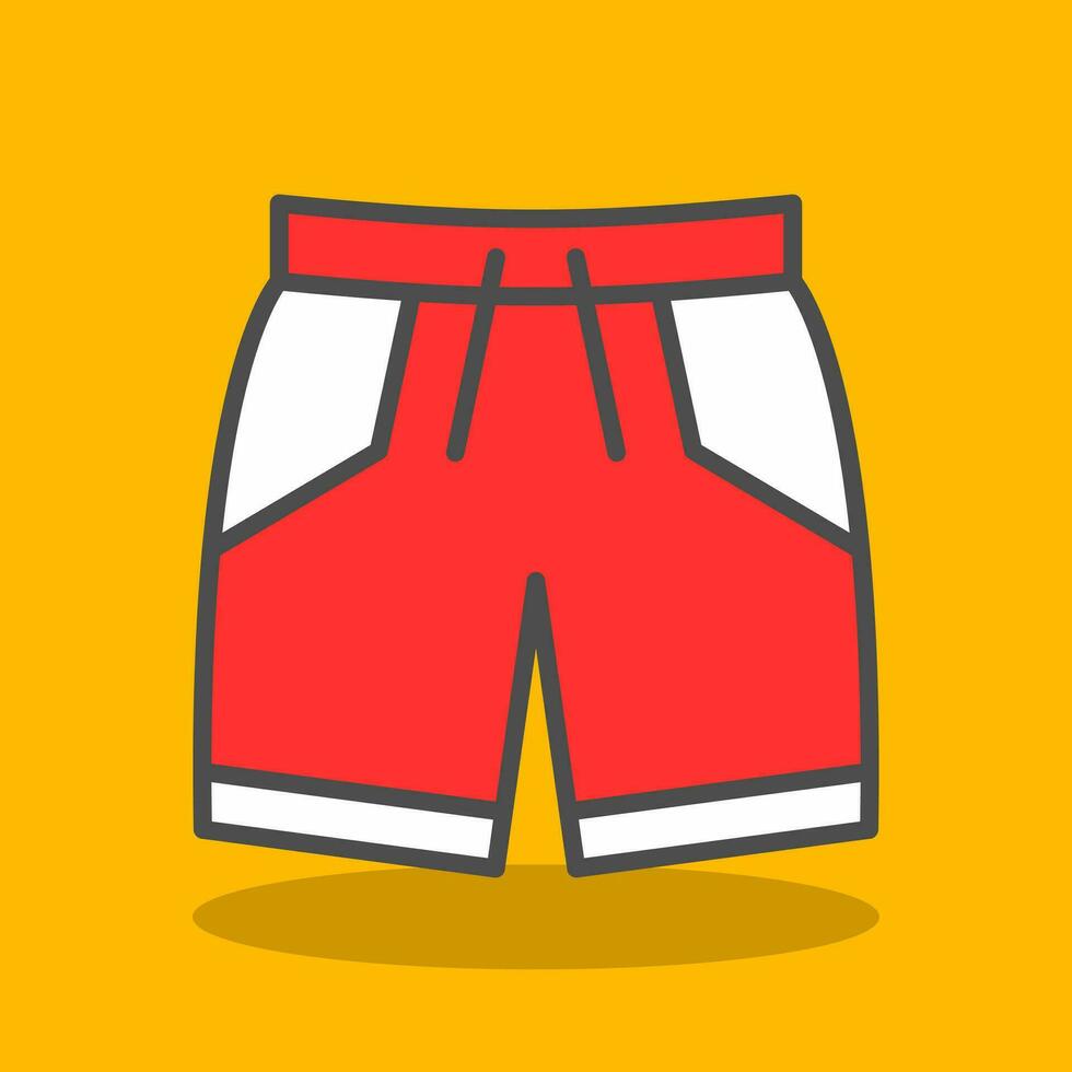 Swimming Trunks Vector Icon Design