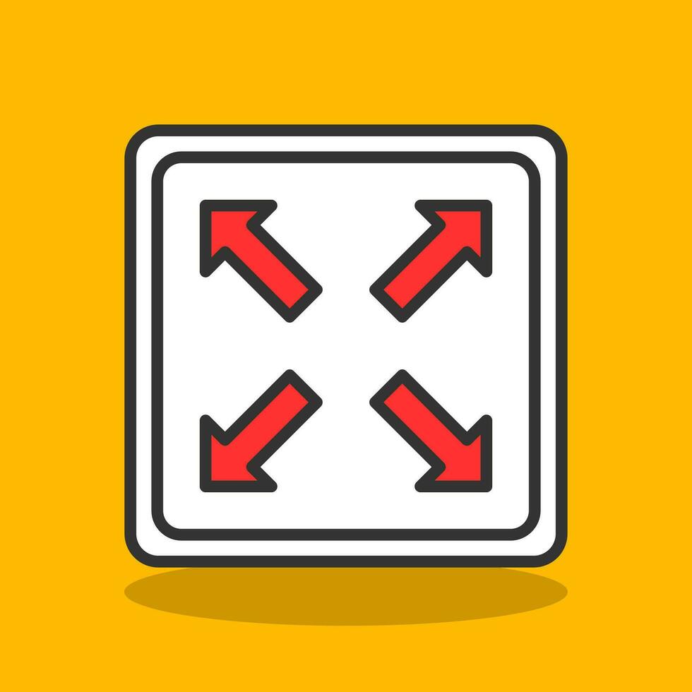 Expand Vector Icon Design