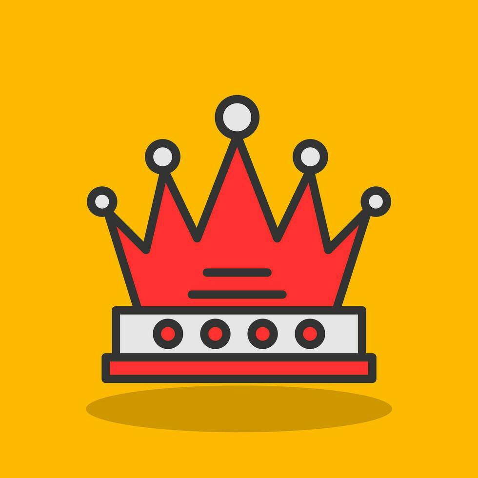 Crown Vector Icon Design