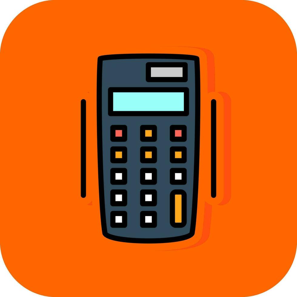 diseño de icono de vector de calculadora