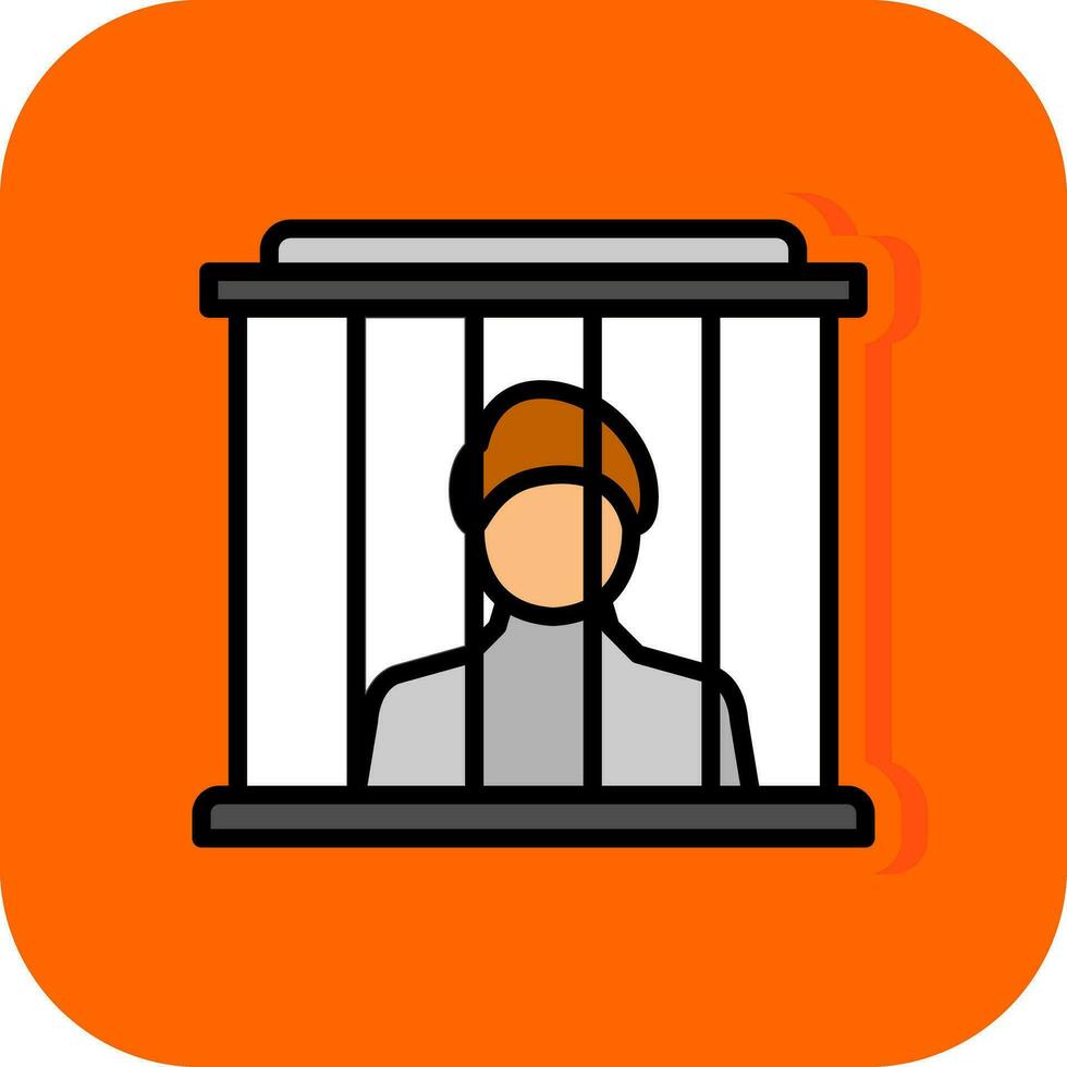 Prisoner Vector Icon Design