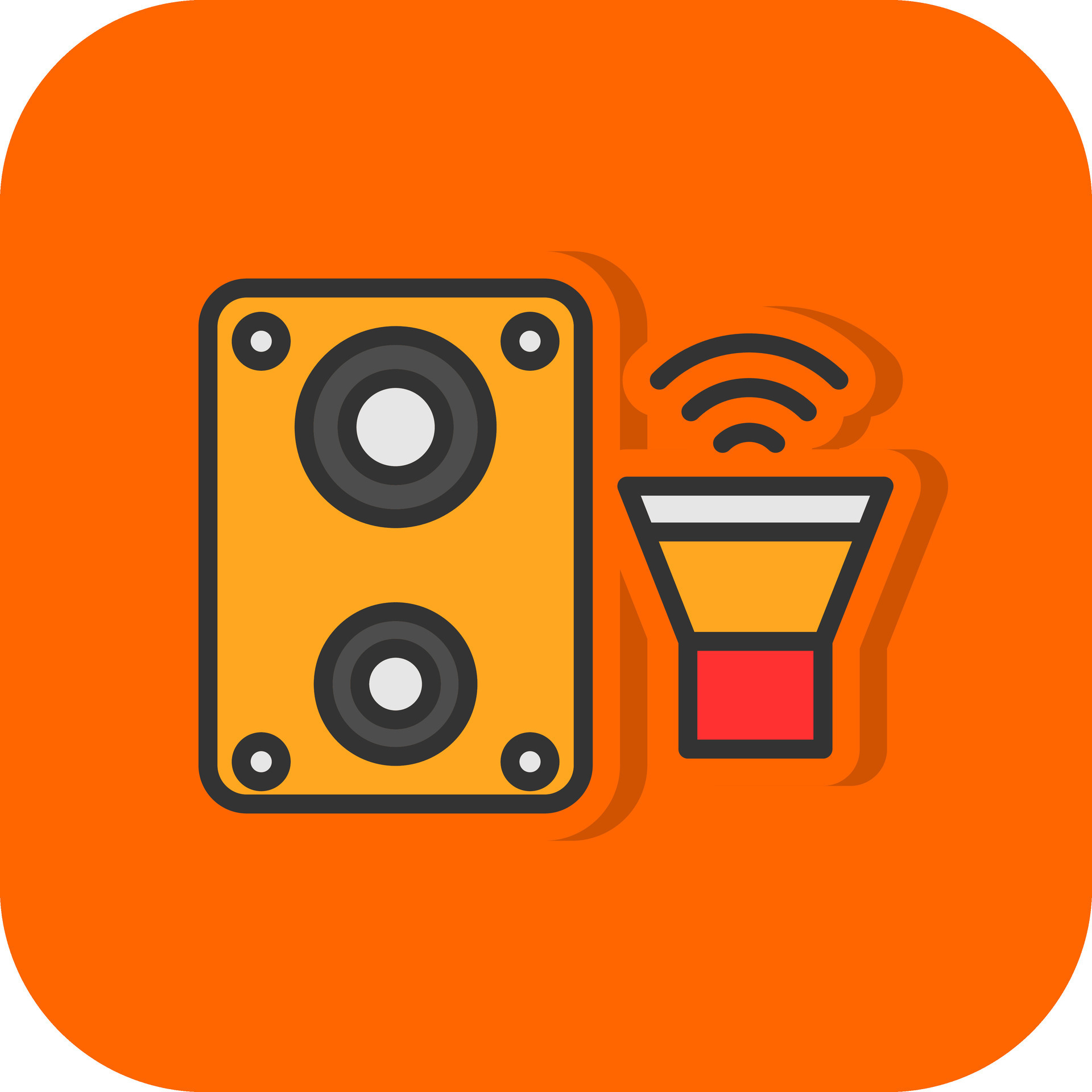 Speakers Vector Icon Design 27703172 Vector Art at Vecteezy