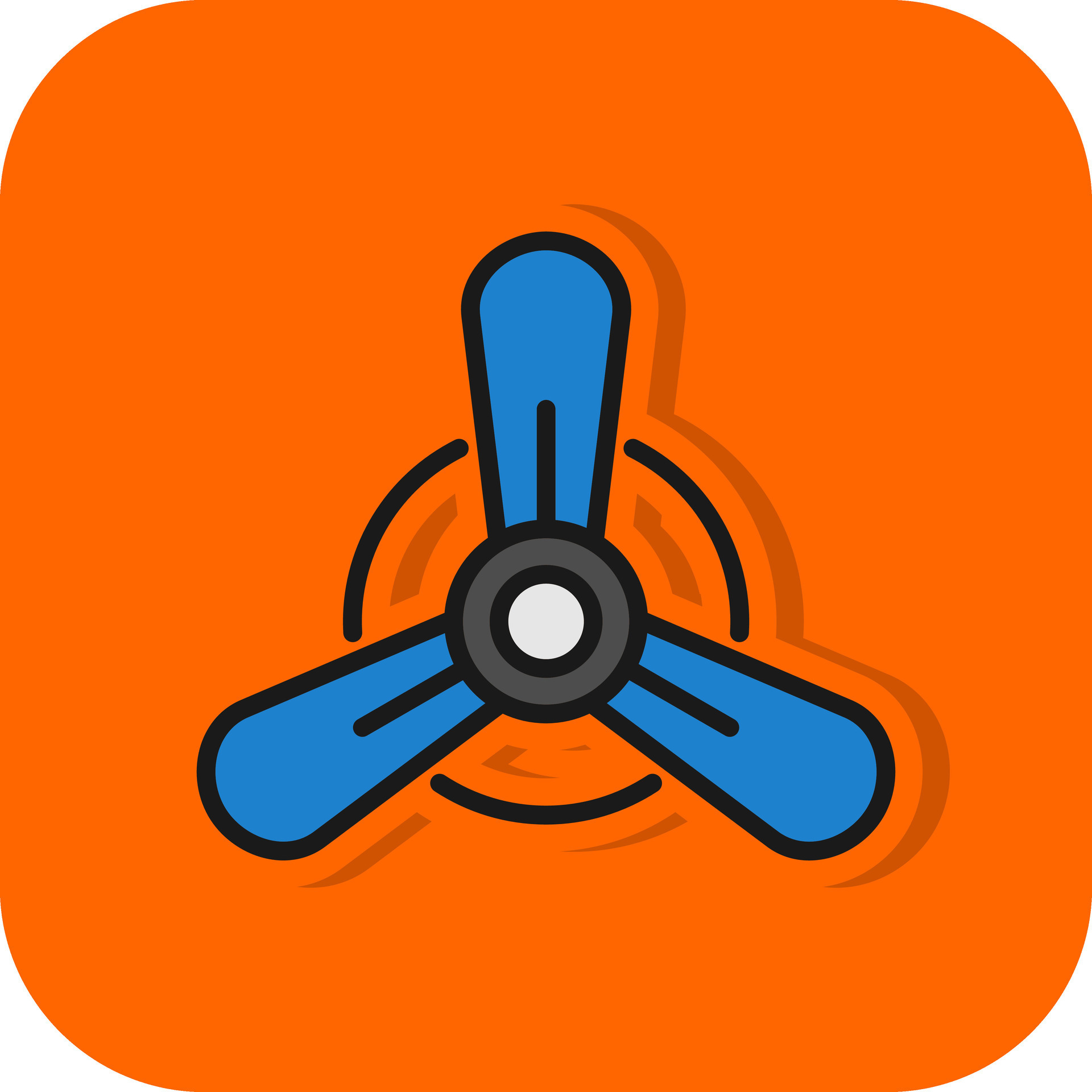 Propeller Vector Icon Design 27703373 Vector Art at Vecteezy