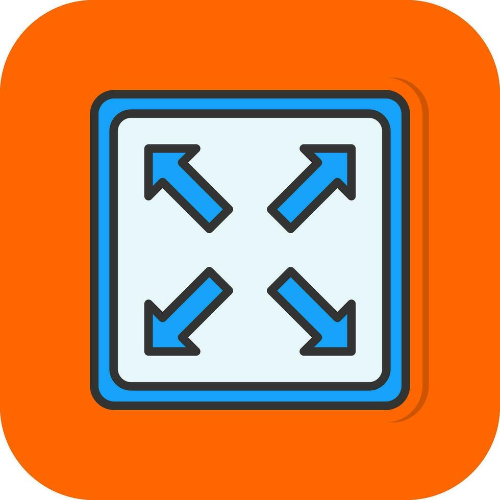 Expand Vector Icon Design