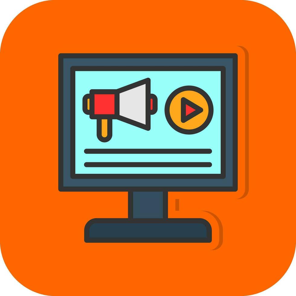 Digital Marketing Vector Icon Design