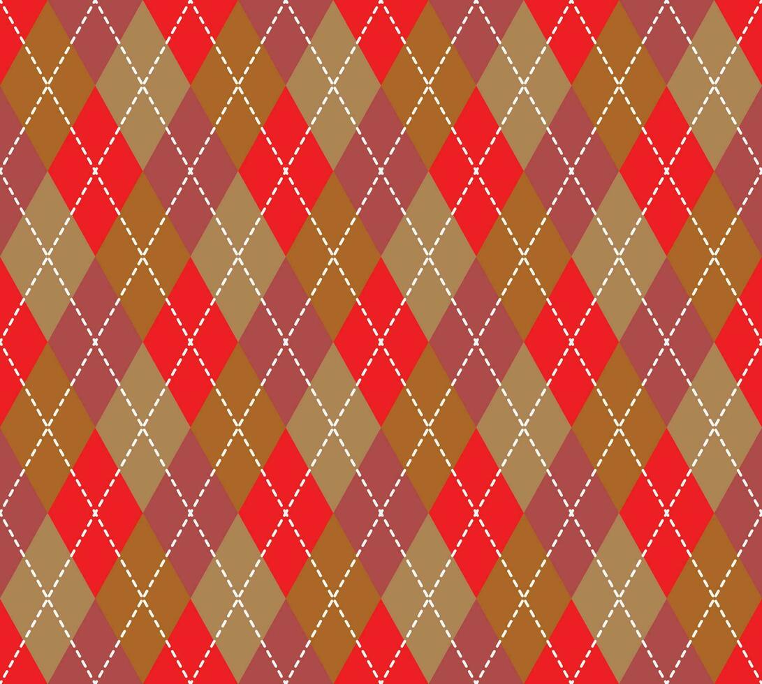 Argyle Pattern vector ,Fabric texture background