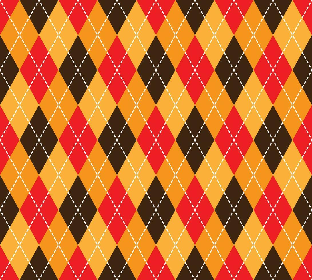 Argyle Pattern vector ,Fabric texture background