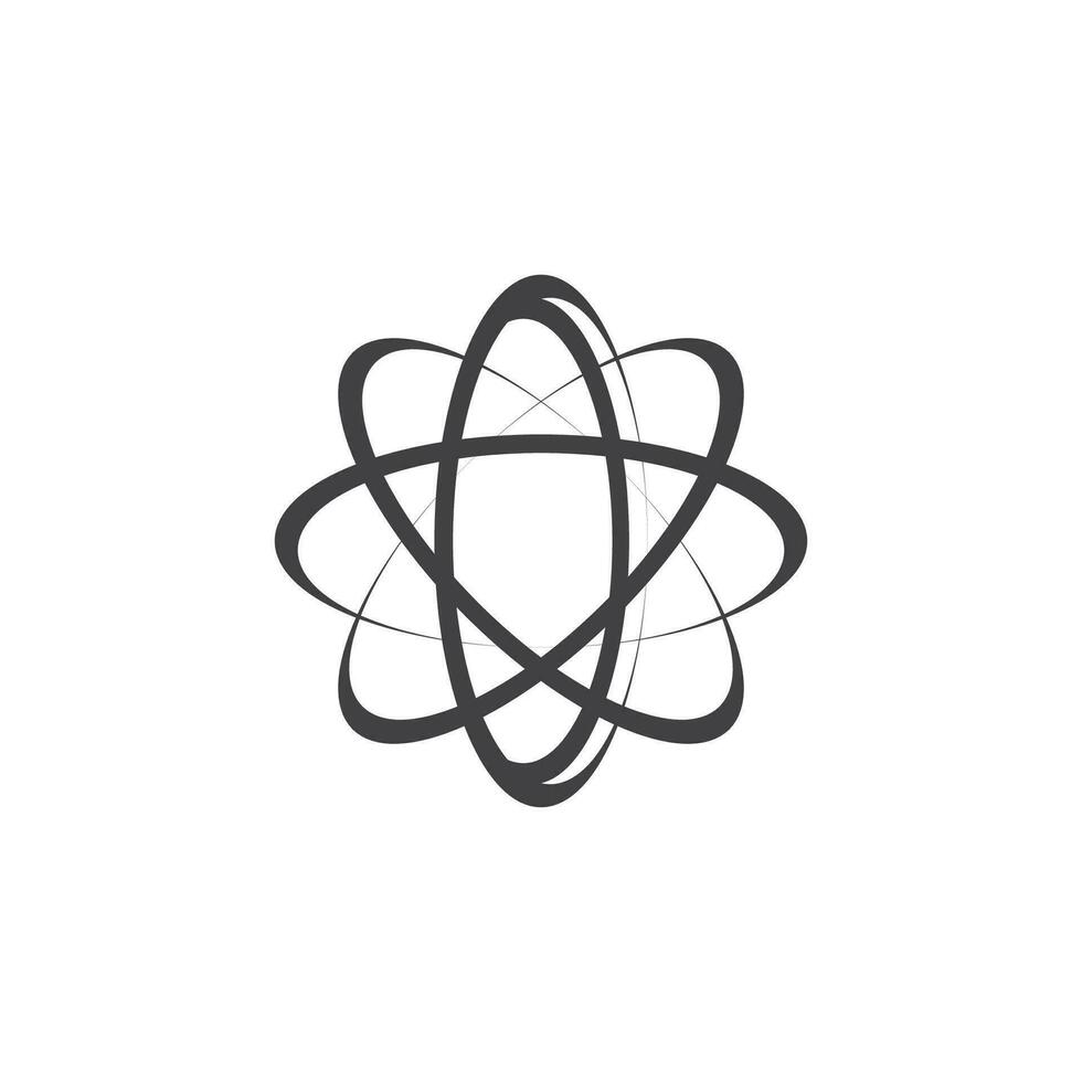 Circle Ring swirl Abstract Logo Vector