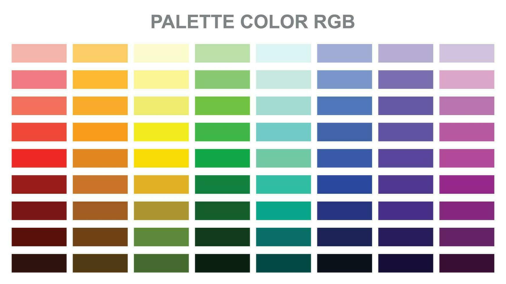 Rgb palette top