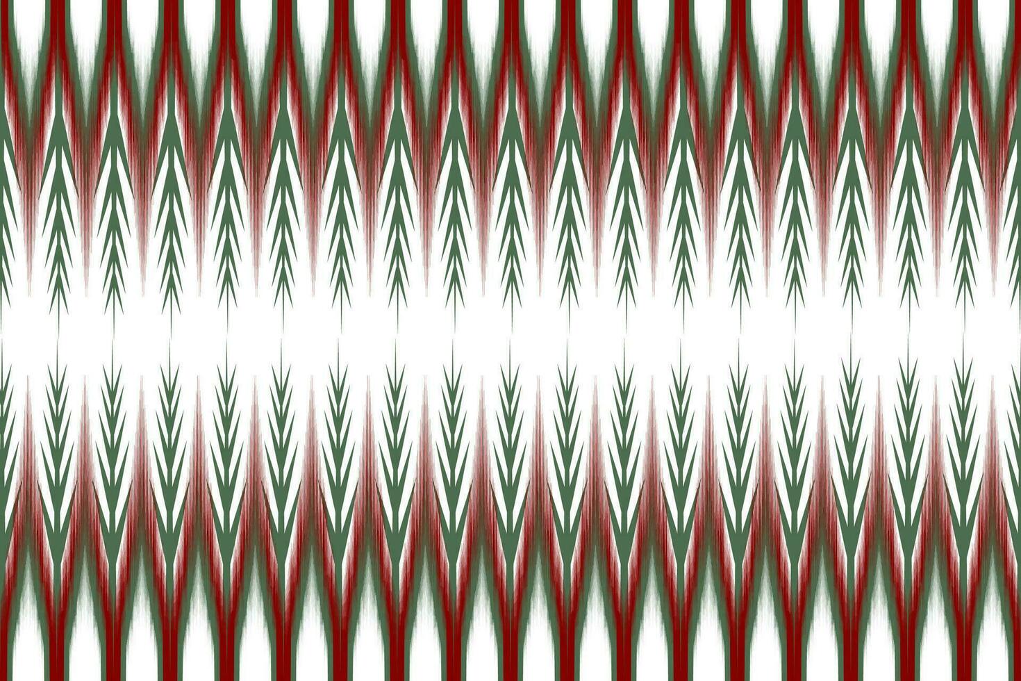 Ikat paisley embroidery on white background, traditional seamless geometric pattern, aztec abstract pattern. vector