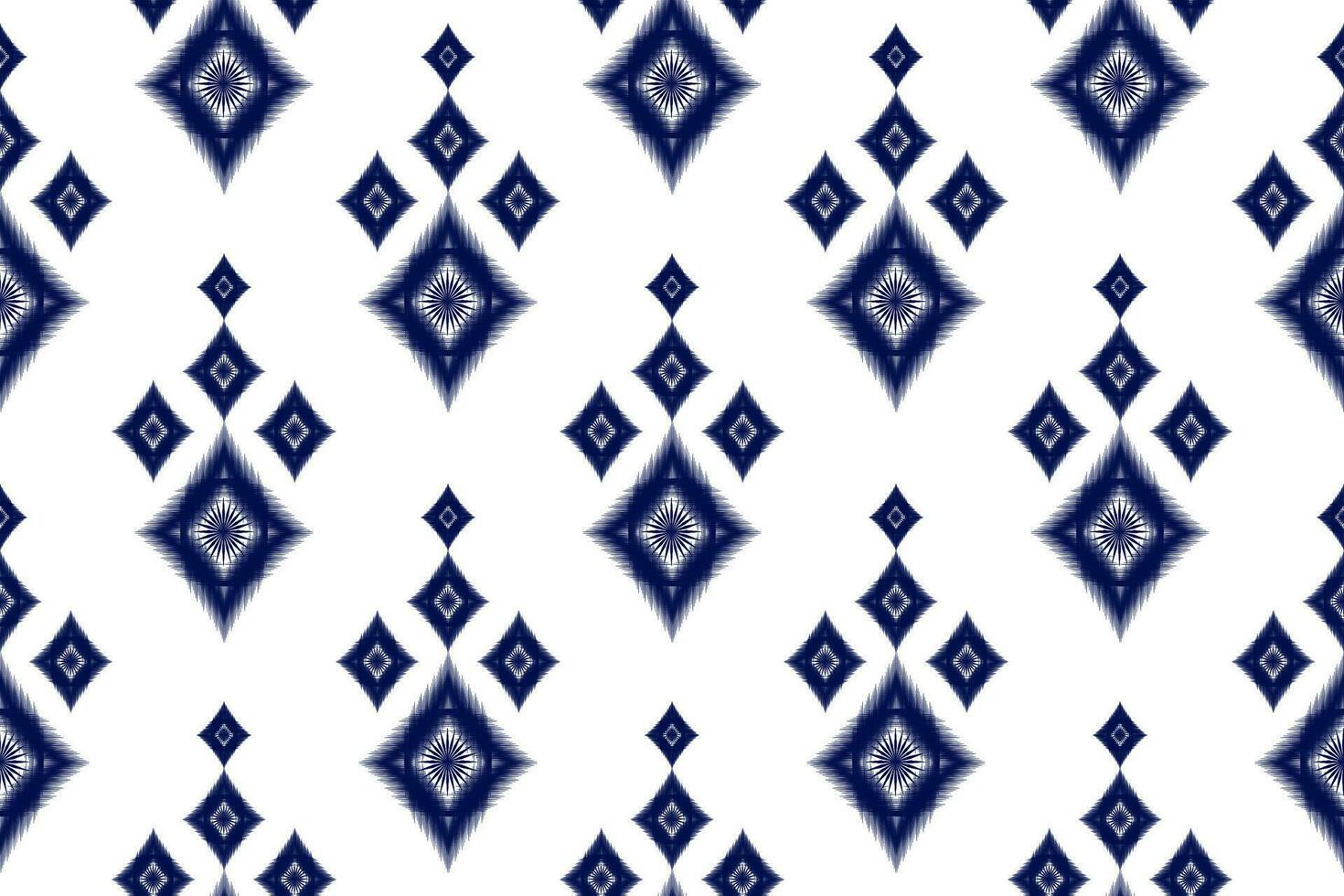 Ikat geometric folklore ornament. Tribal ethnic vector texture. Seamless striped pattern in Aztec style. Figure tribal embroidery. Indian, Scandinavian, Gypsy, Mexican, folk pattern.