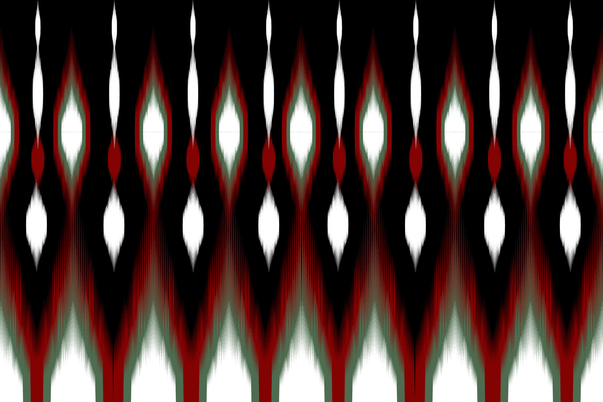 Uzbek ikat pattern-traditional silk fabric in Uzbekistan. Handmade