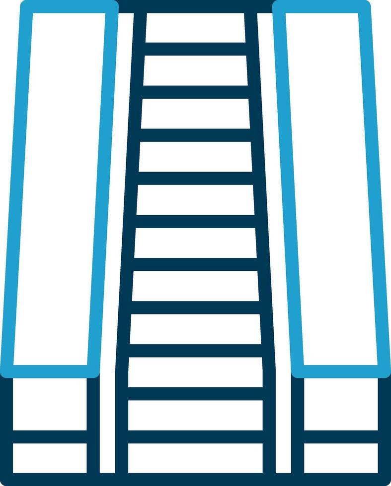 Escalator Vector Icon Design