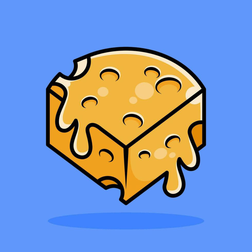 Cheese Illustration Elements vector