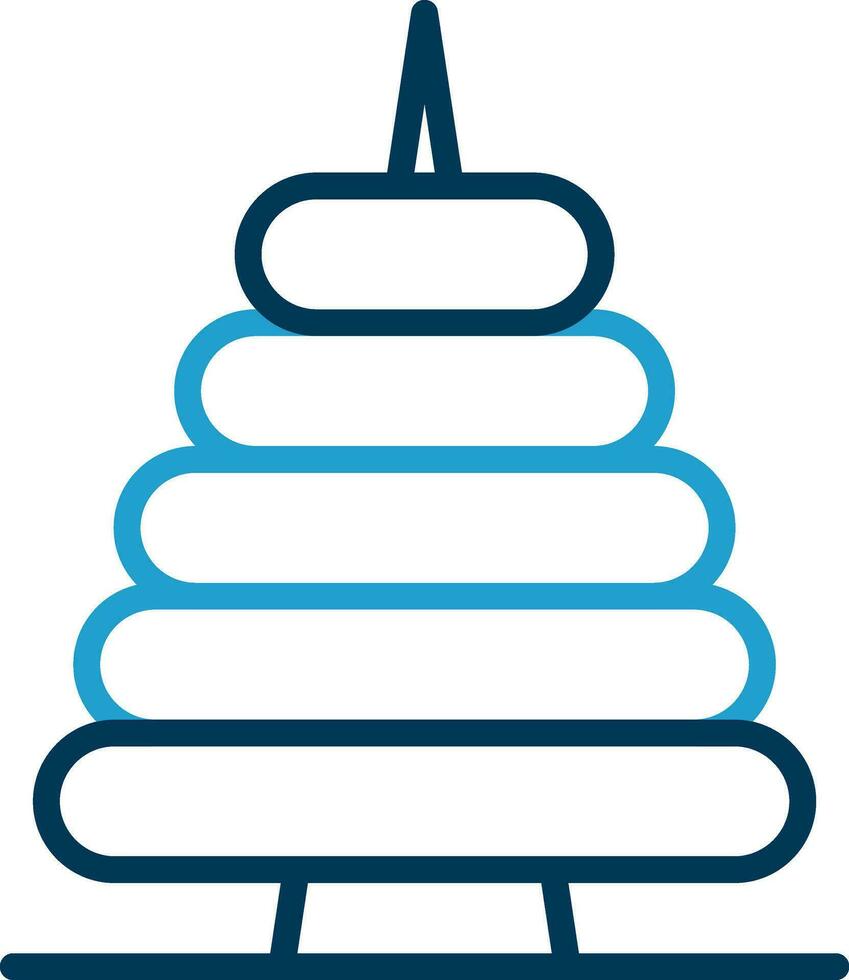 Rings Vector Icon Design