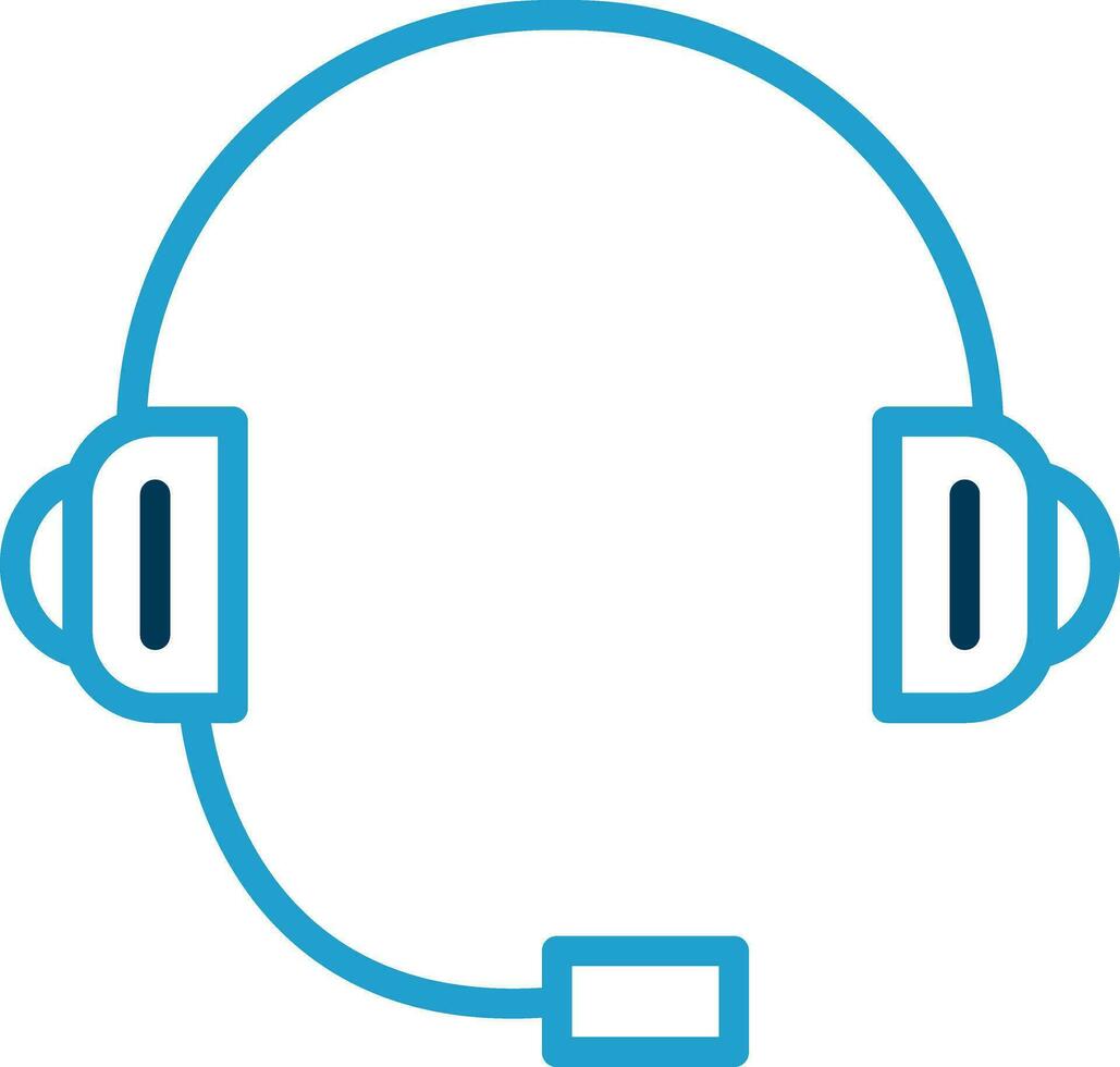 Headset Vector Icon Design