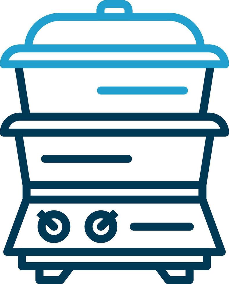 Steamer Vector Icon Design