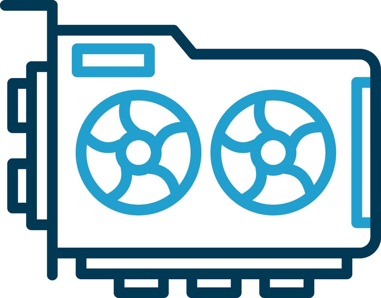 Graphic Card Vector Icon Design