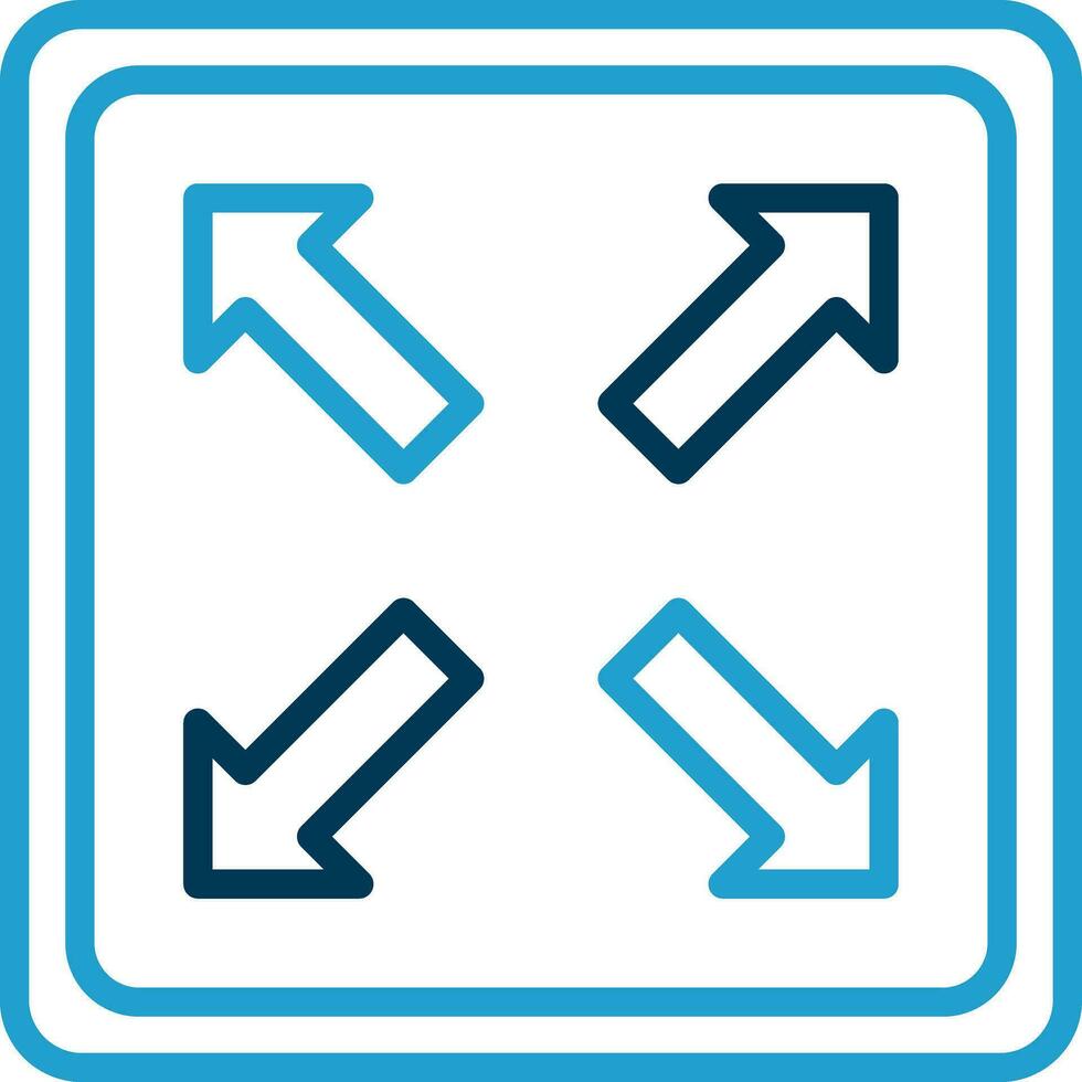 Expand Vector Icon Design