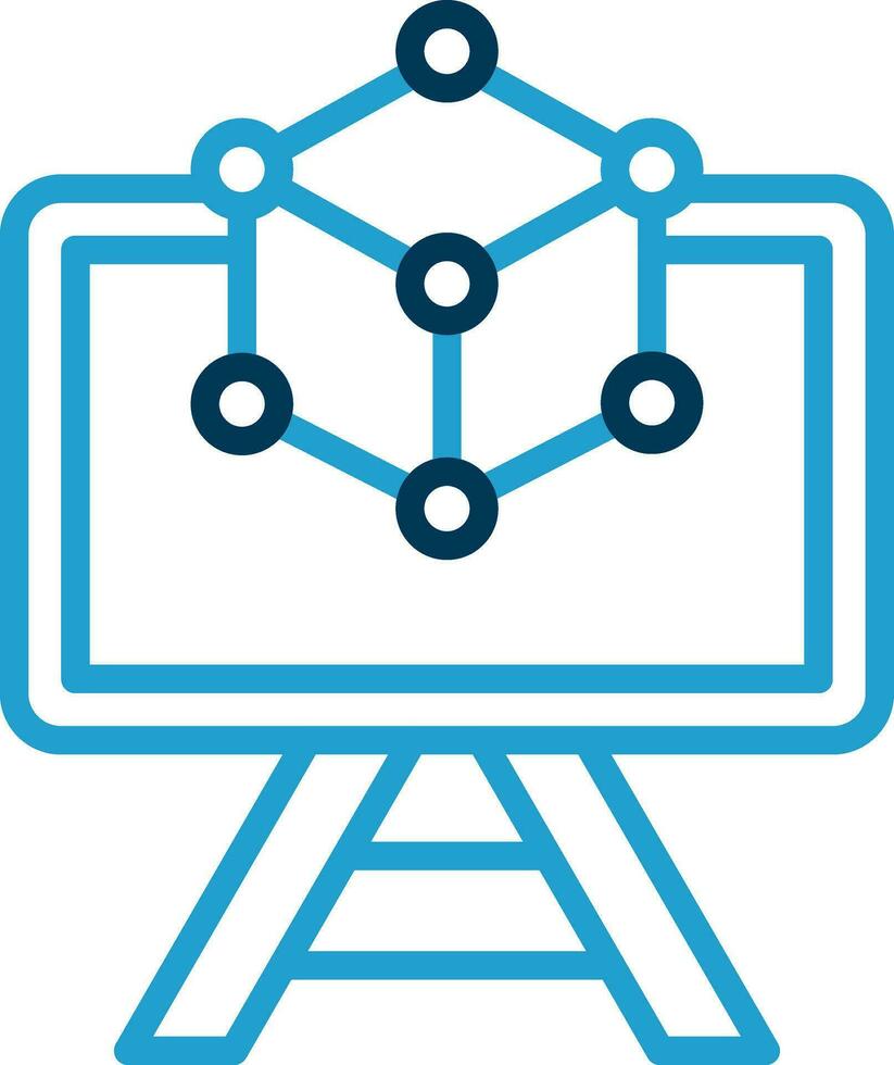 3d Modeling Vector Icon Design