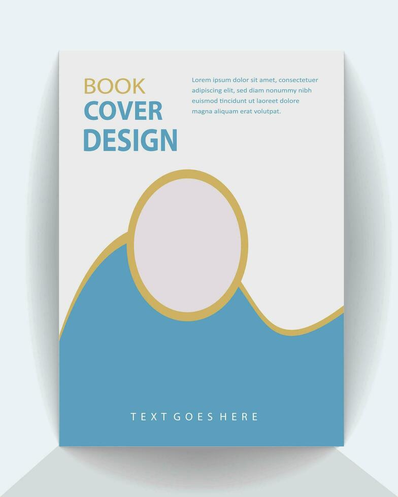 libro cubrir diseño modelo a4 Talla Pro vector