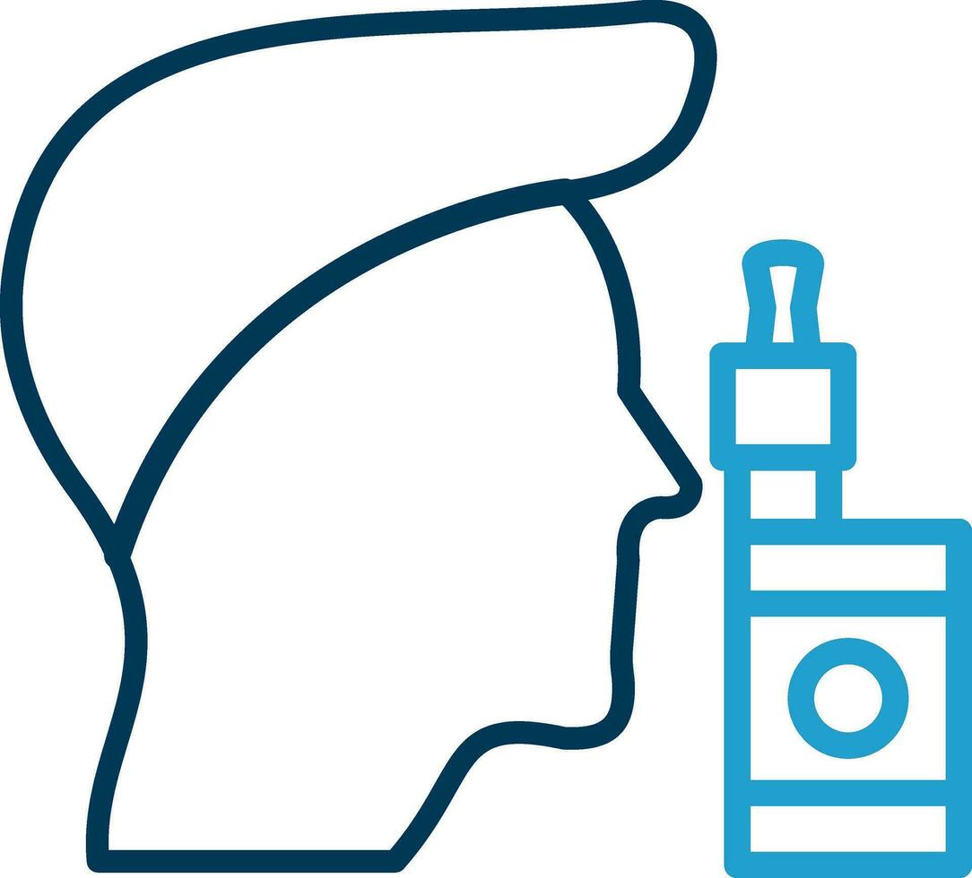 Vaping Vector Icon Design