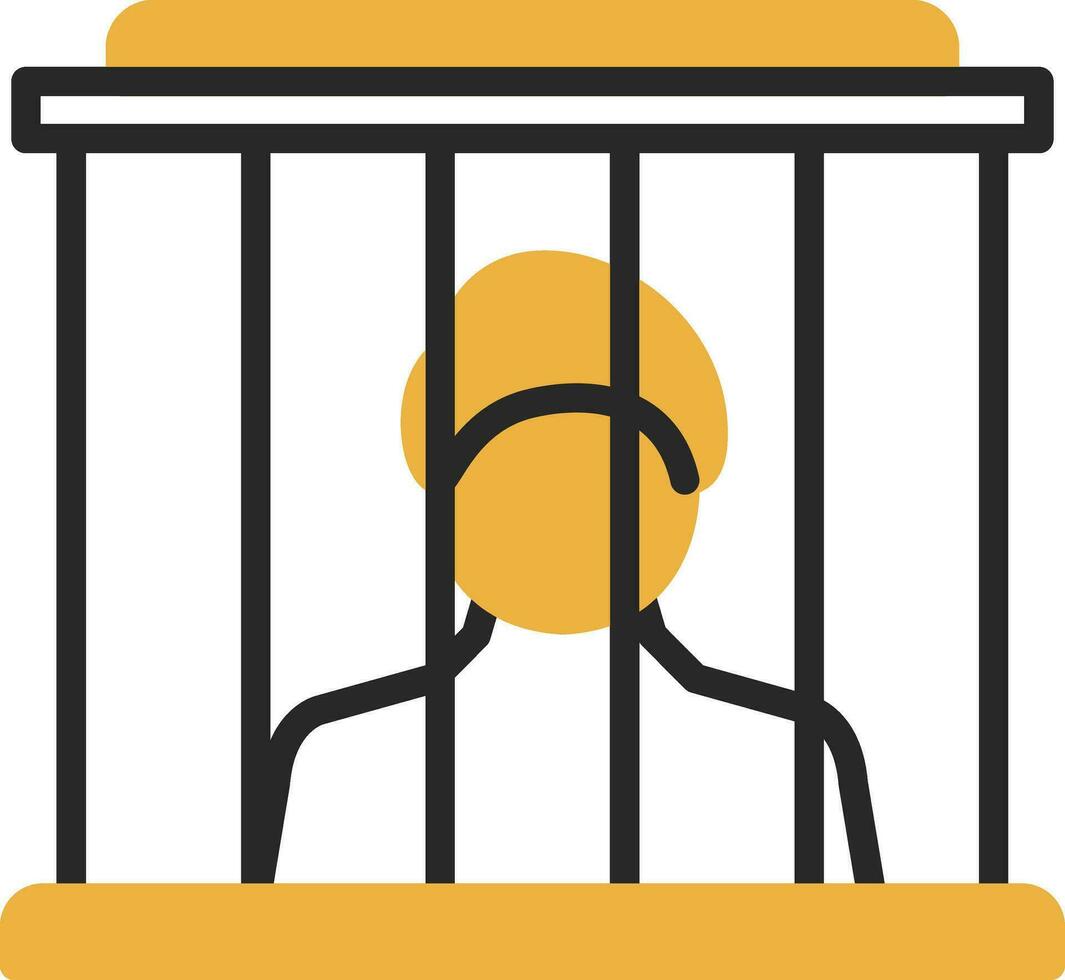 Prisoner Vector Icon Design