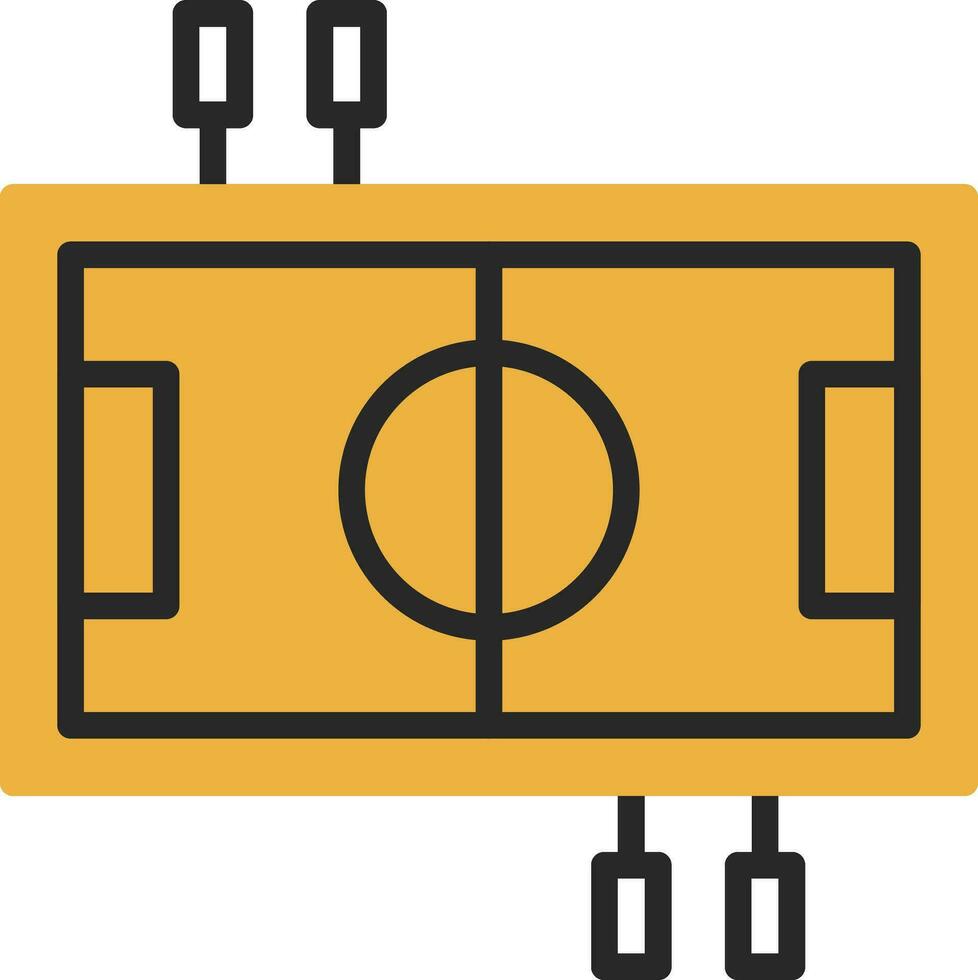 Table Football Vector Icon Design