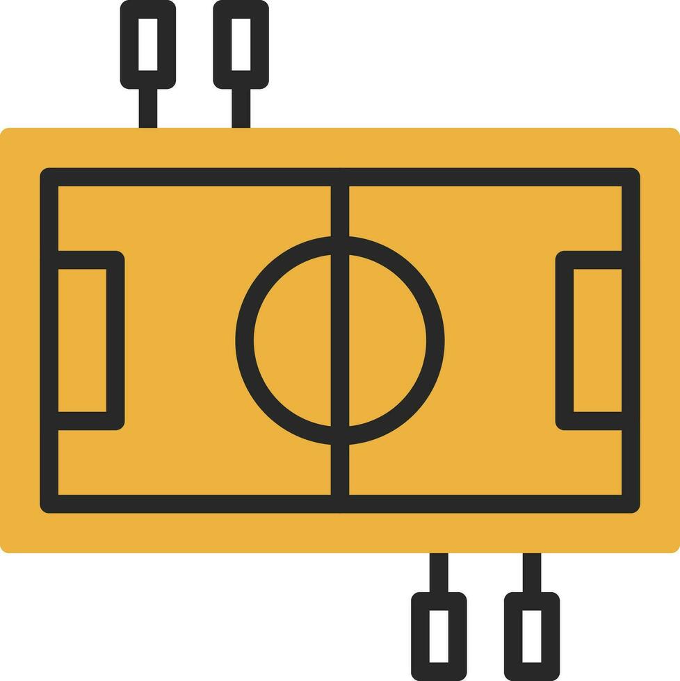 Table Football Vector Icon Design